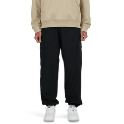 Uomo Pantaloni - New Balance Twill Cargo Jogger - Black-Black