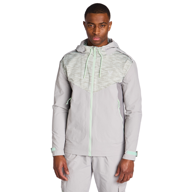 Okami Element Men Jackets - Grey - Size L - Poly Jersey