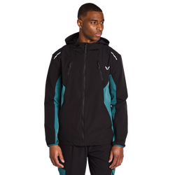 Men Jackets - Okami Isometric - Black-Teal