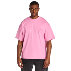 Uomo T-Shirts - Street Cartel 5Star - Pink-Pink-Pink