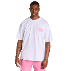 Men T-Shirts - Street Cartel Orbit - White-Pink-White