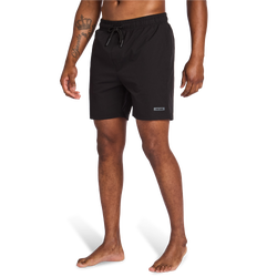 Men Swimwear - Street Cartel Combine - Black-Black