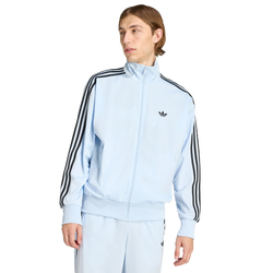 Men Track Tops - adidas Firebird - Crystal Sky-Crystal Sky