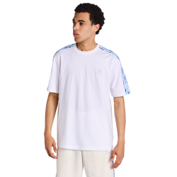 Men T-Shirts - adidas Summer Prints - White-Crystal Sky