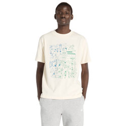Herren T-Shirts - New Balance Athletics Run Mural T-shirt - Permafrost-Permafrost