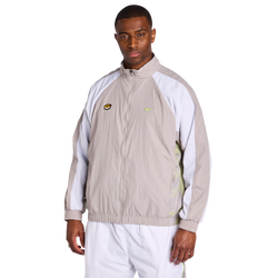 Men Track Tops - Nike Tn - College Grey-White