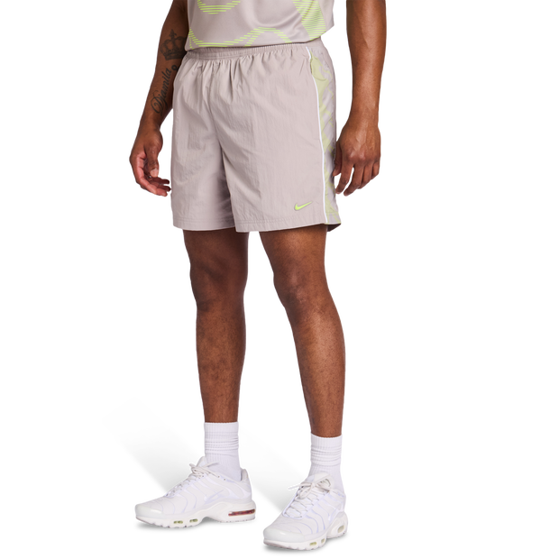 Nike Tn Uomo - Pantaloncini Grigio - Taglia L - Poly Woven