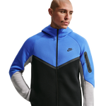 Blue Crystal-Black-Lt Smoke Gr