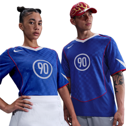 Men Jerseys/Replicas - Nike Total 90 Dri-fit Soccer Jersey - Game Royal-White