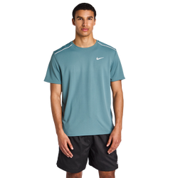 Homme T-Shirts - Nike Miler - Mineral Slate-Black Spruce