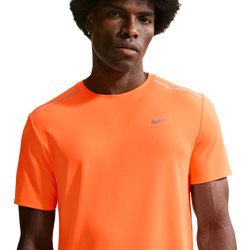 Men T-Shirts - Nike Miler - Total Orange-Safety Orange