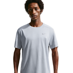 Herren T-Shirts - Nike Miler - Grey Fog-Particle Grey