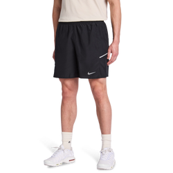Men Shorts - Nike Miler - Black-Black-Reflective Silv