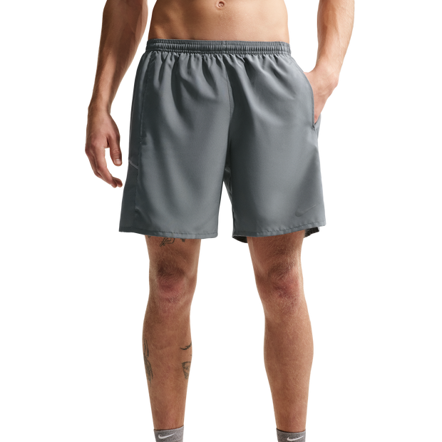Nike Men's Grey Miler Shorts - Size Xl - Poly Woven | Foot Locker 