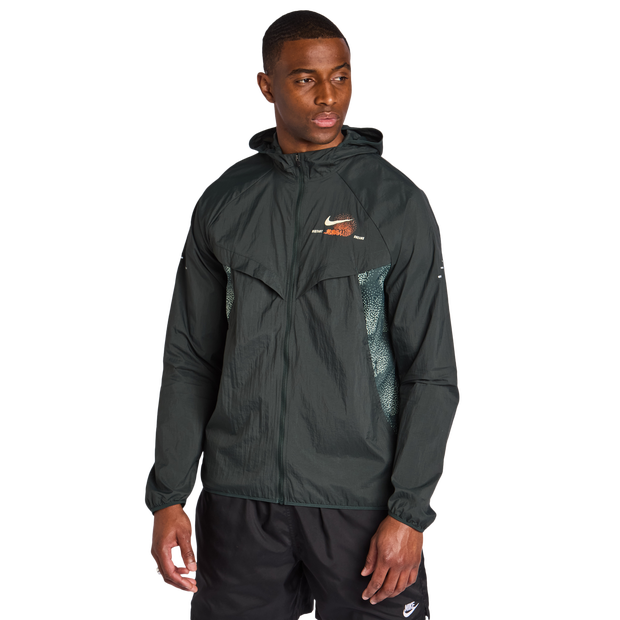 Stride Herren Trainingsoberteile - Schwarz - Größe S - Poly Woven Black