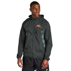 Men Track Tops - Nike Stride - Black Spruce-Black Spruce-Black Spruce