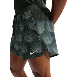 Homme Shorts - Nike Stride - Black Spruce-Black Spruce