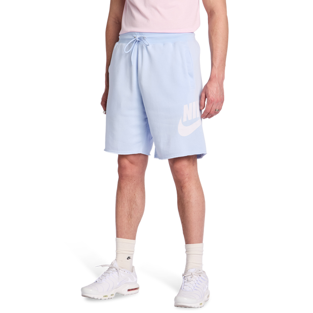 Nike Club Alumni Uomo - Pantaloncini Blu - Taglia S - French Terry di cotone