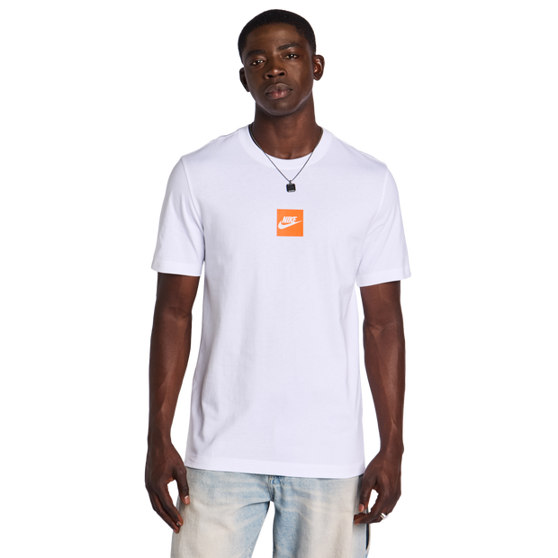 Nike Club Herren T-Shirts - Weiß - Größe S