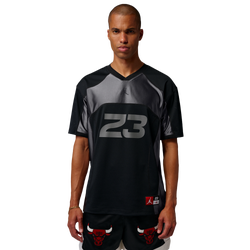 Men T-Shirts - Jordan Flight - Black-Iron Grey