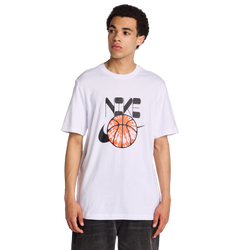 Men T-Shirts - Nike M90 - White-White