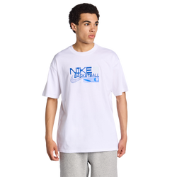 Men T-Shirts - Nike Gfx - White-White