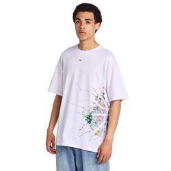 Men T-Shirts - Nike Gfx - White-White