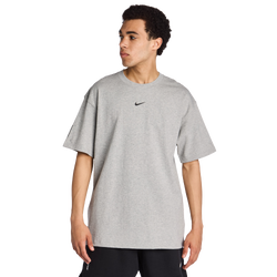 Men T-Shirts - Nike Nrg Nocta - Dk Grey Heather-Black