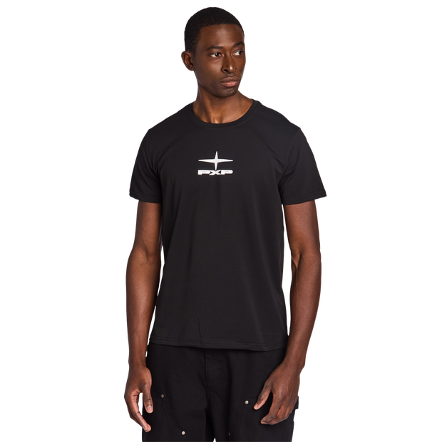 Polaris Logo Uomo - Magliette Nero - Taglia S - Jersey di cotone S