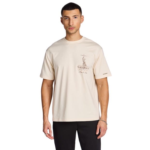 Project X Paris Cast Iron Uomo - Magliette Bianco - Taglia XL - Jersey di cotone