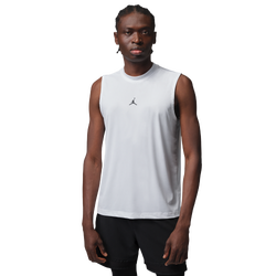 Men Vests - Jordan Sport Dri-fit - White-White