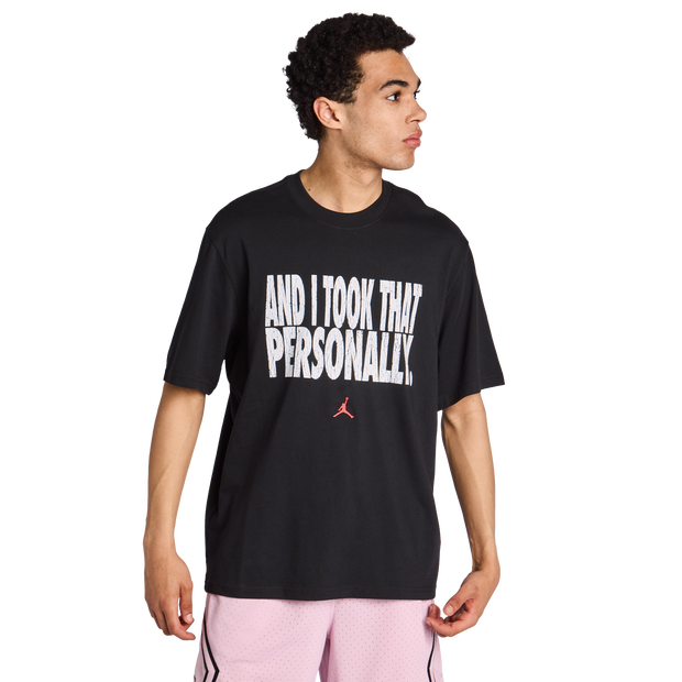 Jordan Sport Dri-fit Men T-Shirts - Black - Size L