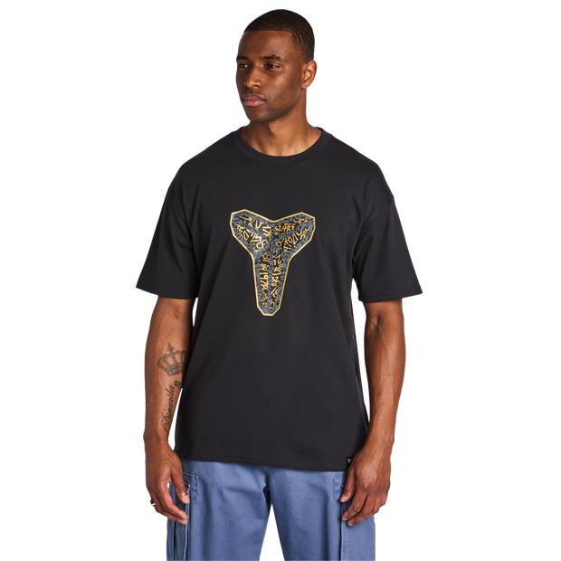 Kobe Uomo - Magliette Nero - Taglia XL - Jersey di cotone