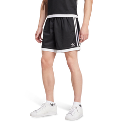 Herren Shorts - adidas Mock Eyelet Shorts - Black-Black