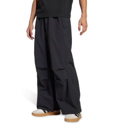 Heren Broeken - adidas Premium Essentials Parachute Bottoms - Black-Black