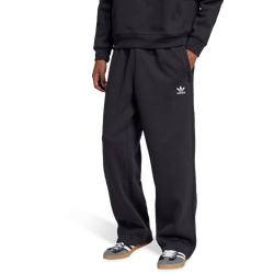 Herren Hosen - adidas Trefoil Essentials Open Hem Joggers - Black-Black