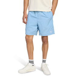 Herren Shorts - adidas Trefoil Essentials Woven Shorts - Ash Blue-Ash Blue