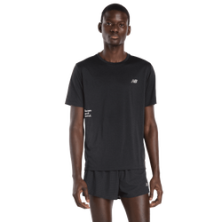 Homme T-Shirts - New Balance Athletics Graphic T-shirt - Black-Black