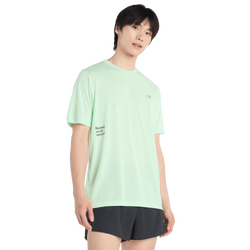 Homme T-Shirts - New Balance Athletics Graphic T-shirt - Lab Green-Lab Green
