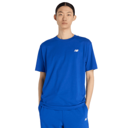 Homme T-Shirts - New Balance Sport Essentials Cotton T-shirt - Blue Gemstone-Blue Gemstone