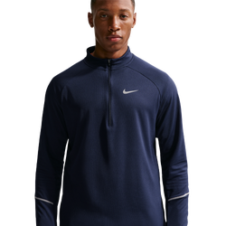 Men Hoodies - Nike Miler - Midnight Navy-Reflective Silv