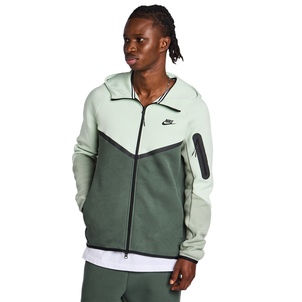 Nike Tech Fleece Hoodies Heren - Groen - Maat XS