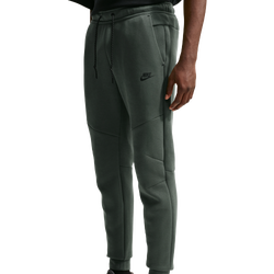 Men Pants - Nike Tech Fleece - Camo Green-Black