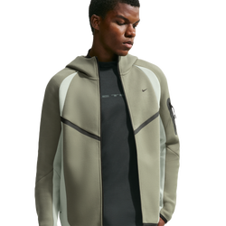 Herren Hoodies - Nike Tech Fleece Pro - Silver Sage-Jade Horizon-Black