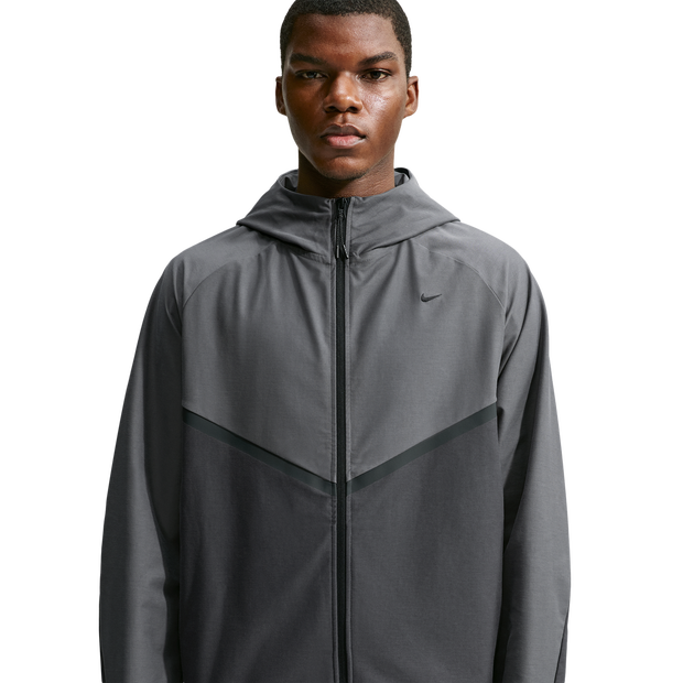 Nike Tech Hoodies Heren - Grijs - Maat XS - Poly Woven