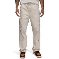 Uomo Pantaloni - Jordan Essentials Woven Trousers - Light Orewood Brown-Black