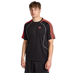 Herren T-Shirts - adidas Teamgeist - Black-Pink-Black