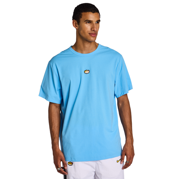 Nike Tuned T-shirts Heren - Blauw - Maat XS