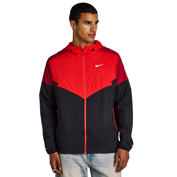 Nike Windrunner, Men's Black  Track-Tops,  Size M