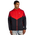 Nike Windrunner - Men Track Tops Black-Lt Crimson-Tough Red